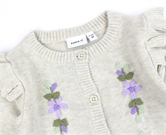 Name It peyote melange broderi cardigan